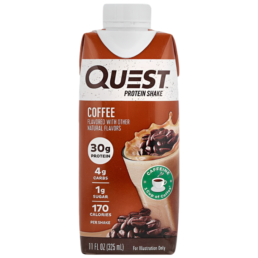 Quest Protein Shake Coffee – High-Protein, Low-Carb Shake (325ml)