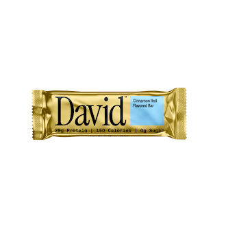 David Cinnamon Roll Protein Bars box of 12 Bars