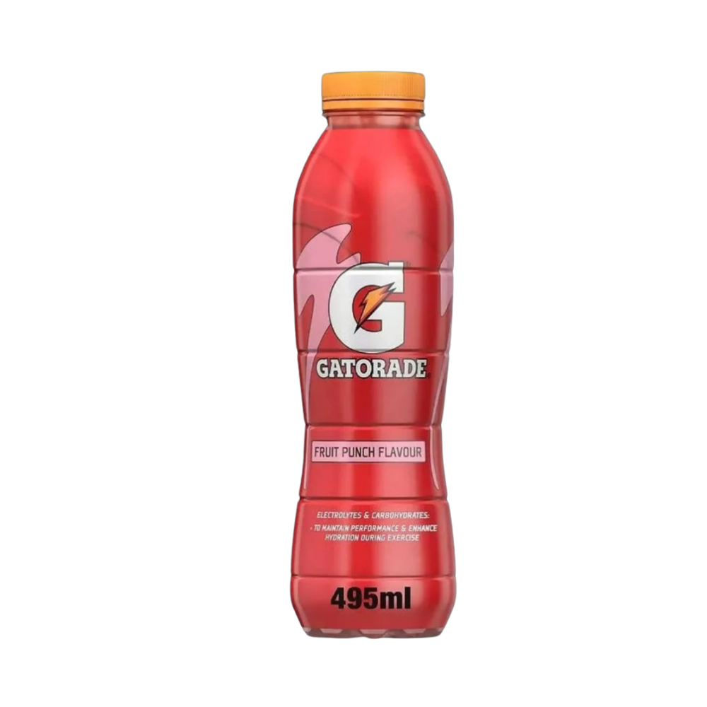 Gatorade Fruit Punch Sports Drink 495ml 1x12