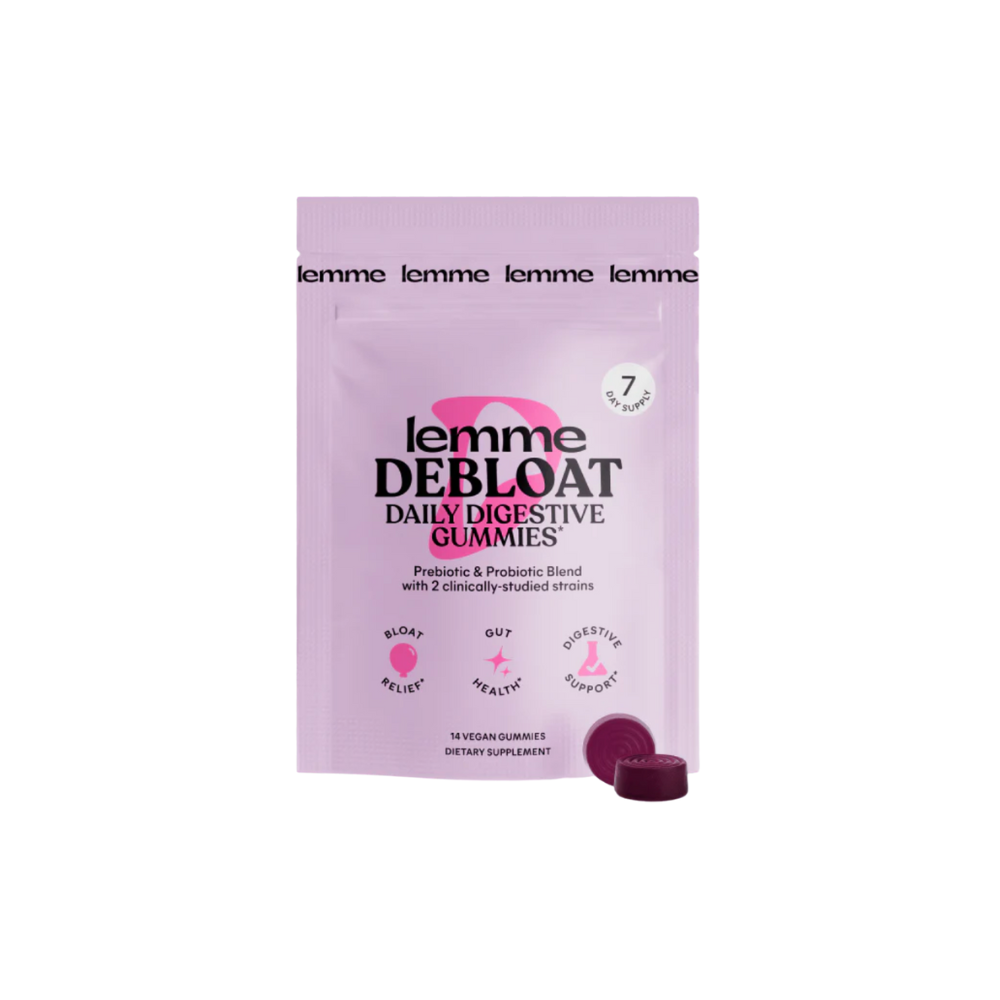 Lemme Debloat Daily Digestive Gummies 14 pack