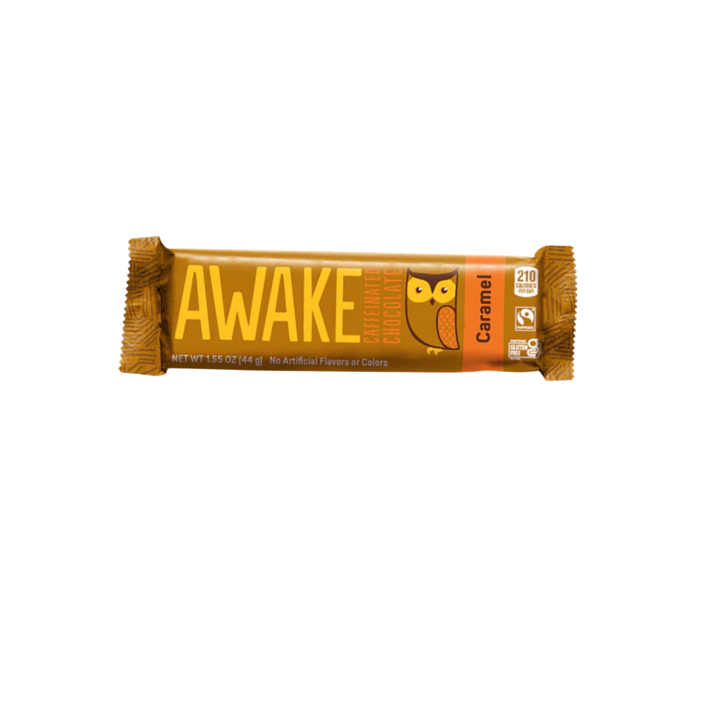 Awake Caffeinated Chocolate Caramel Bar
