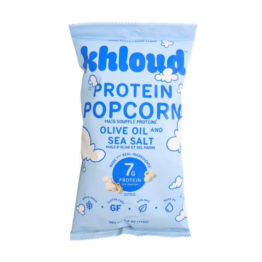 Khloud- Protein Popcorn Olive oil & Sea salt  110gm