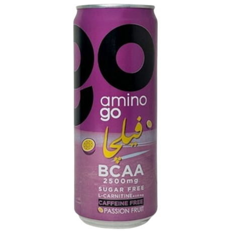 Amino Go Passion Fruit Bcaa Drink Caffeine Free 330Ml * 6 Pieces Pack