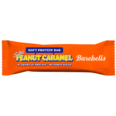 Barebells Soft Protein Bar Salted Peanut Caramel 50 Grams - 4 Piece Pack