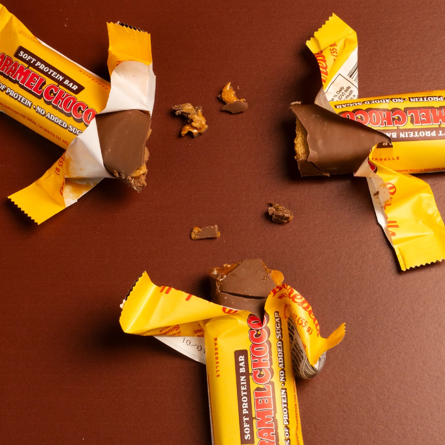 Barebells Soft Protein Bar Caramel Choco 50 g x 12 pack box