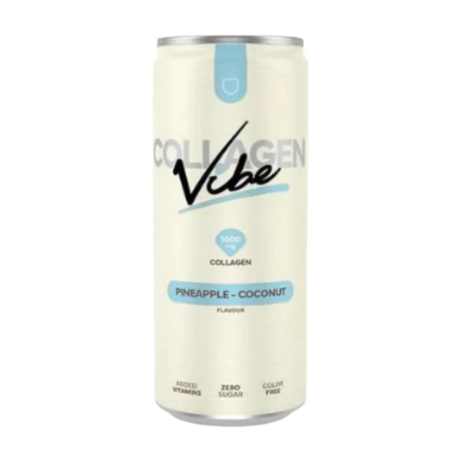 Nano Supps Collagen Vibe Pineapple Coconut Flavour 330 ml - 6 Piece Pack