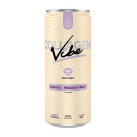 Nano Supps Collagen Vibe Mango Passion Fruit Flavour 330 ml - 6 Piece Pack