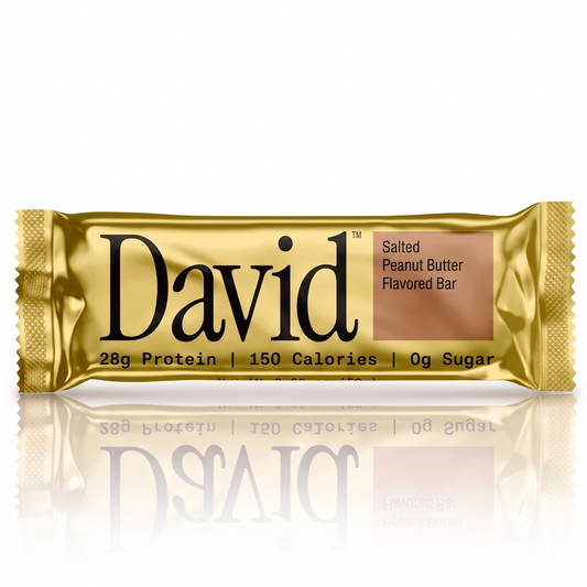 David Salted Peanut Protein Bars - Special Price 4 Piece