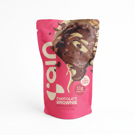 Gain Chocolate Brownie Protein Balls 60 Grams-4 Piece Pack