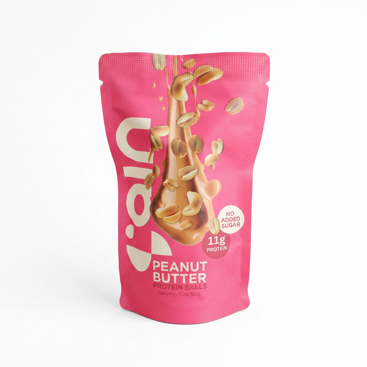Gain Peanut Butter Protein Balls 60 Grams - 4 Piece Pack
