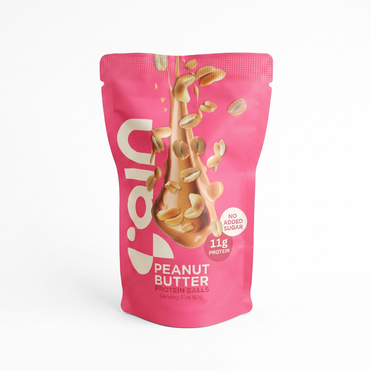 Gain Peanut Butter Protein Balls 60 Grams - 4 Piece Pack