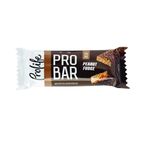 Pro Life Pro Bar Peanut Fudge 50 Grams - 4 Piece Pack