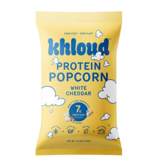 Khloud  Protein Popcorn White Cheddar  110gm