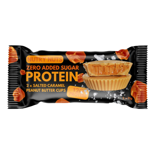 Nutry Nuts Protein  2*Salted Caramel Peanut Butter Cups - 4 Piece Pack