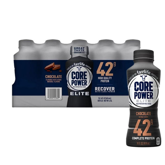 Fairlife Core Power Elite 42g Protein Shake, Chocolate, 14 fl. oz., 10 pk.
