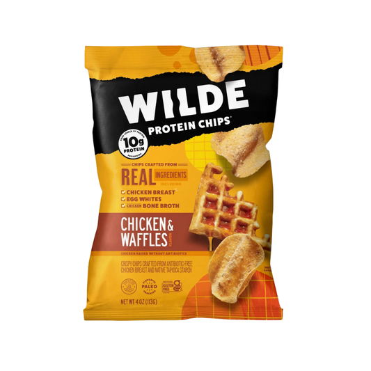 WILDE Protein Chips Chicken & Waffles 38gm