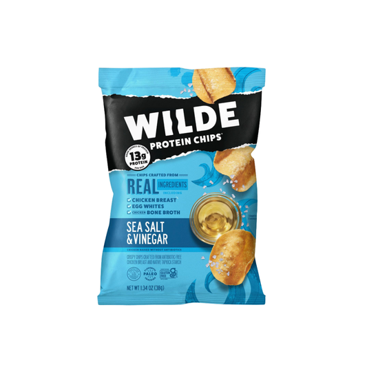 WILDE Protein Chips Sea Salt & Vinegar 38gm