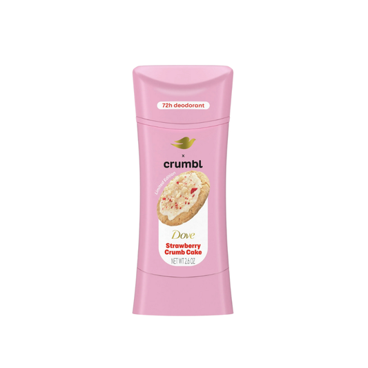 Dove x Crumbl Strawberry Crumb Cake Deodorant