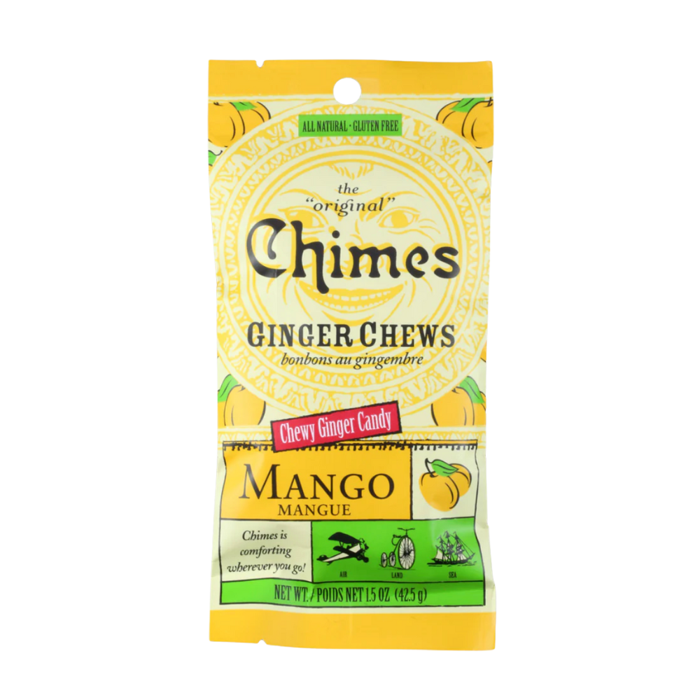 Chimes Ginger Chews Mango 42 grams