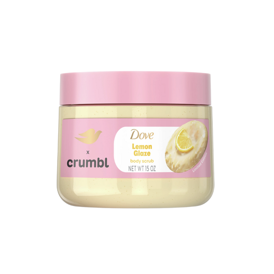 Dove x Crumbl Lemon Glaze Body Scrub